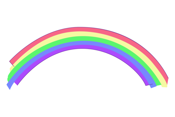 Download Rainbow Icon. Cute Magic Symbol. Miracle - Premium Resources