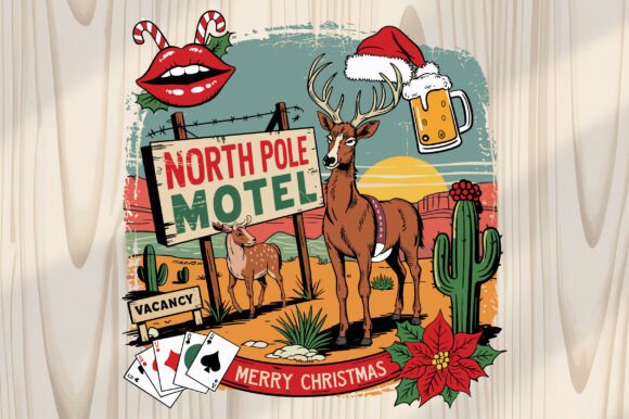 Download North Pole Motel Christmas SVG - Premium Resources