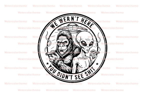 Download Bigfoot Alien SVG File - Svg file Collection