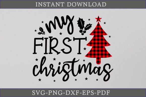 Download My First Christmas SVG File - Svg file Collection