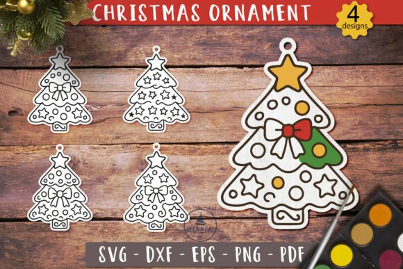Download Christmas Tree Ornament SVG Painting Toy - Tree ornament svg Collection