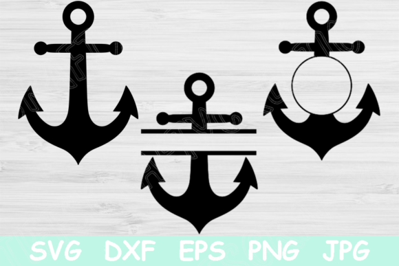 Download Split Boat Anchor Svg, Nautical Svg File - Svg file Collection