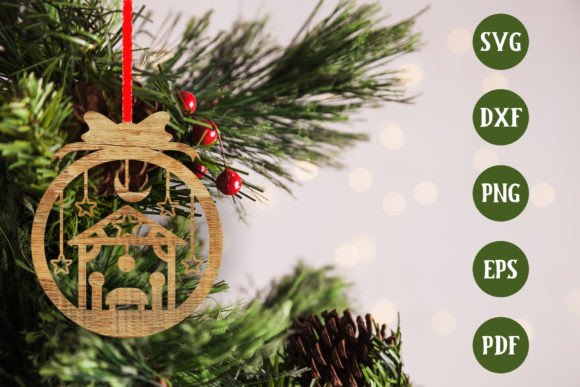 Download Christmas Tree Ornament SVG Laser Cut - Tree ornament svg Collection