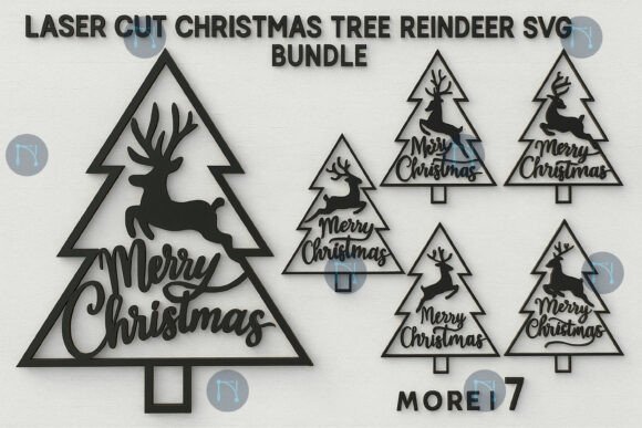 Download Christmas Tree Reindeer SVG Bundle - Premium Resources