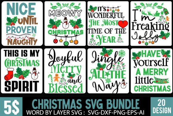 Download Christmas SVG Bundle,Christmas SVG Files - Svg file Collection