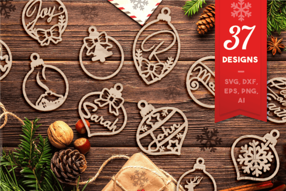Download 37 Laser Cut Ornaments for Christmas - Laser cut ornaments for christmas Collection