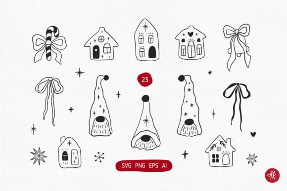 Download Christmas Gnomes SVG Files, Xmas Clipart - Svg file Collection