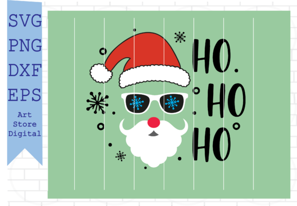 Download Ho Ho Ho Santa Svg, Christmas Svg Files - Svg file Collection