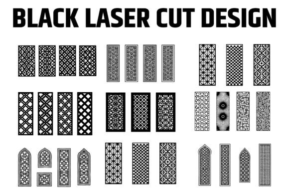 Download Abstract Vector Panels for Laser Cutting - Vector Collection