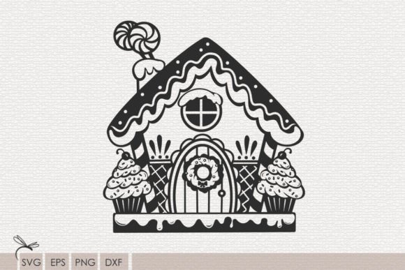Download Gingerbread House Svg Files for Cricut - Svg file Collection