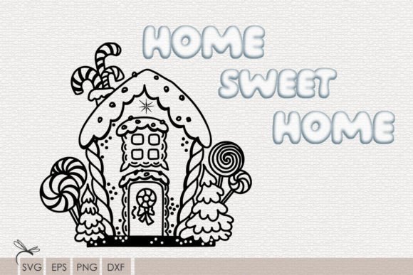 Download Christmas Gingerbread House Svg File - Svg file Collection