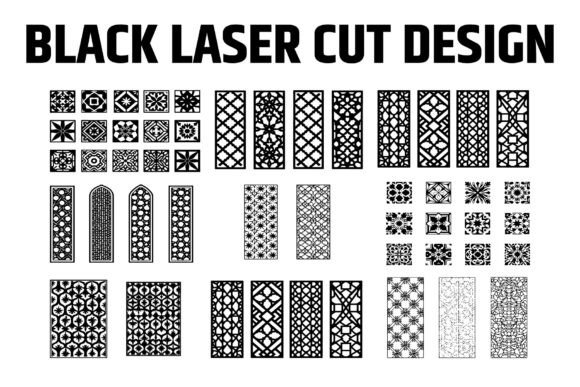 Download Abstract Vector Panels for Laser Cutting - Vector Collection