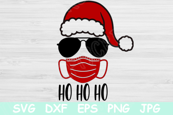 Download Funny Santa Mask Christmas Svg Files. - Svg file Collection