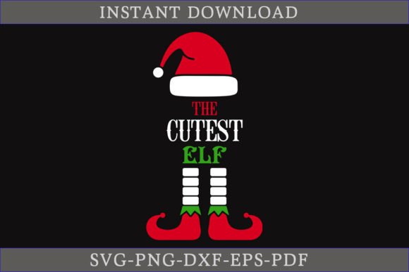 Download The Cutest Elf Christmas Shirt SVG File - Svg file Collection