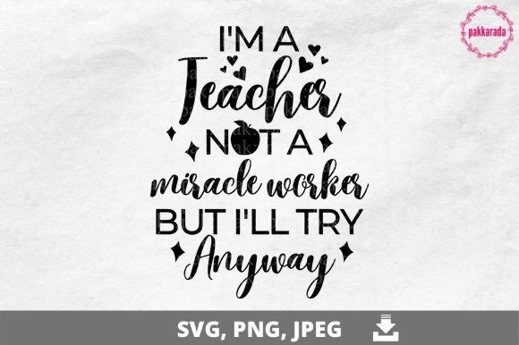 Download Teacher, I'm a Teacher Not a Miracle... - Miracle Collection